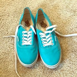 Teal Vans